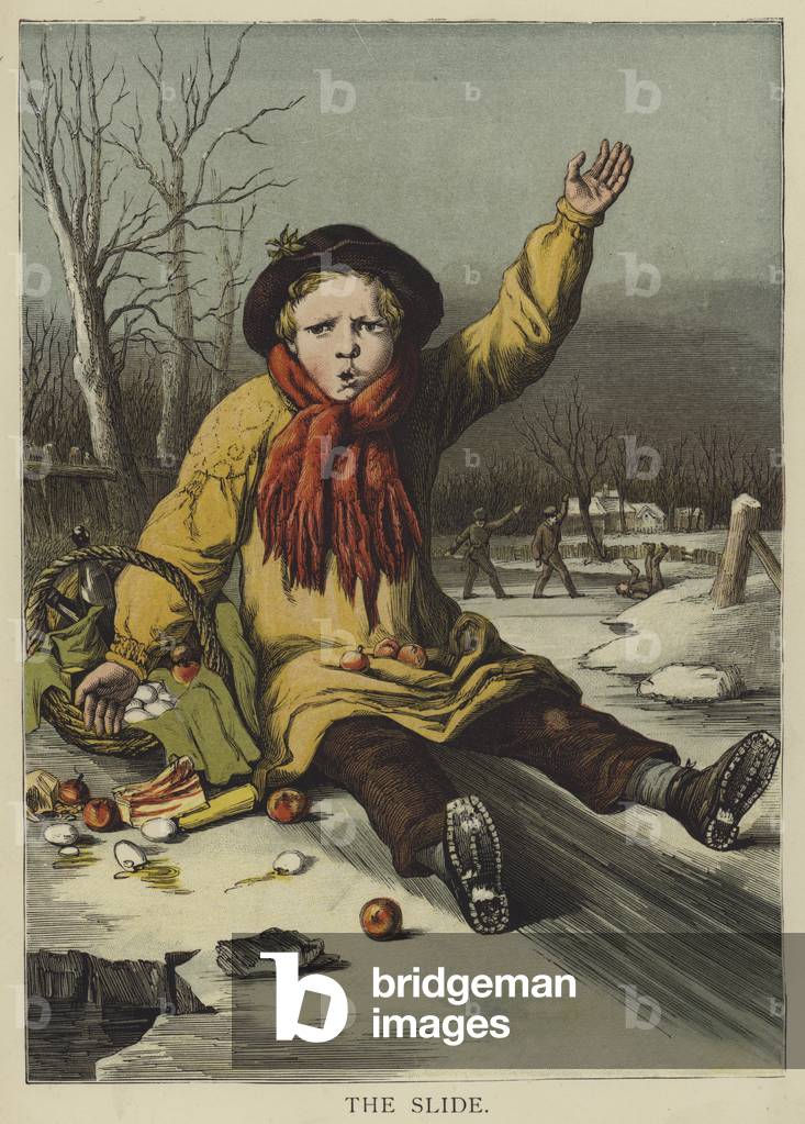 The slide (colour litho)