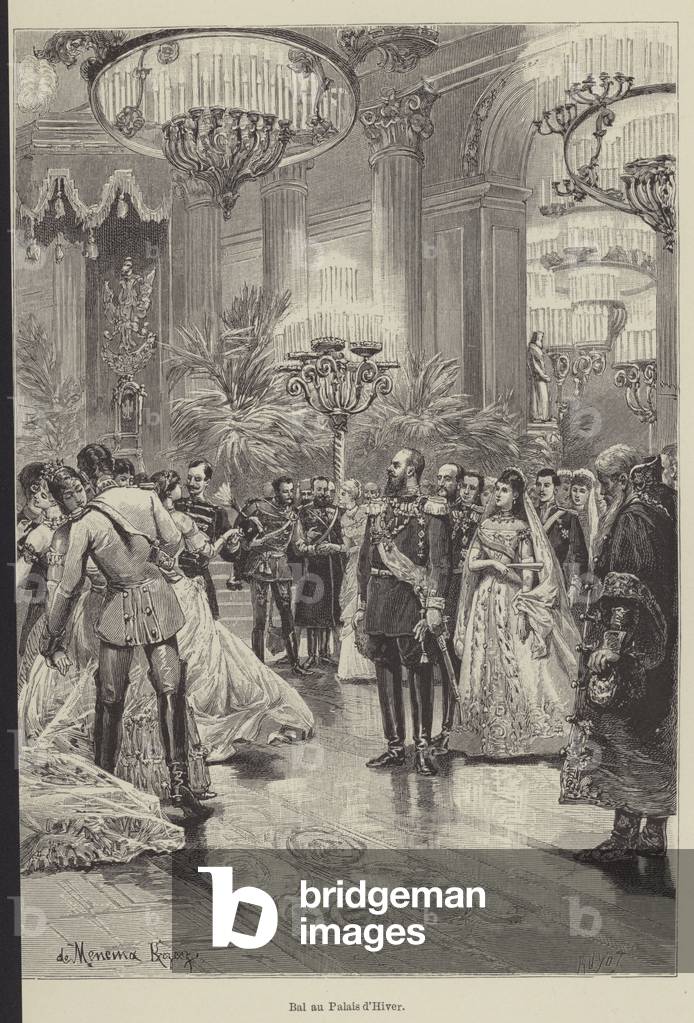 Bal au Palais d'Hiver (engraving)