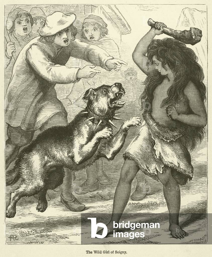 The Wild Girl of Soigny (engraving)