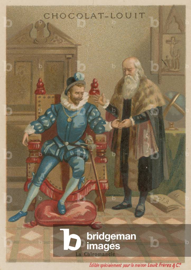 Palmistry (chromolitho)