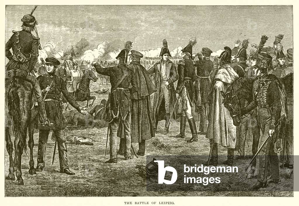 Battle of Leipzig (engraving)
