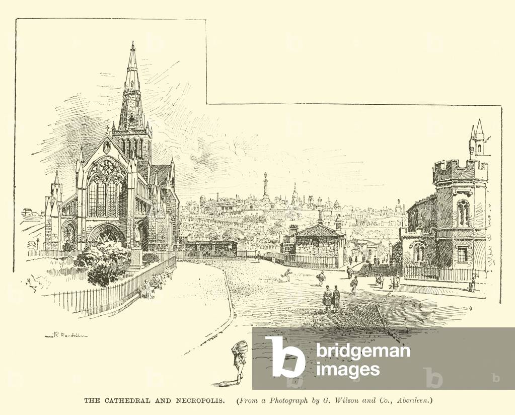 The Cathedral and Necropolis (engraving)