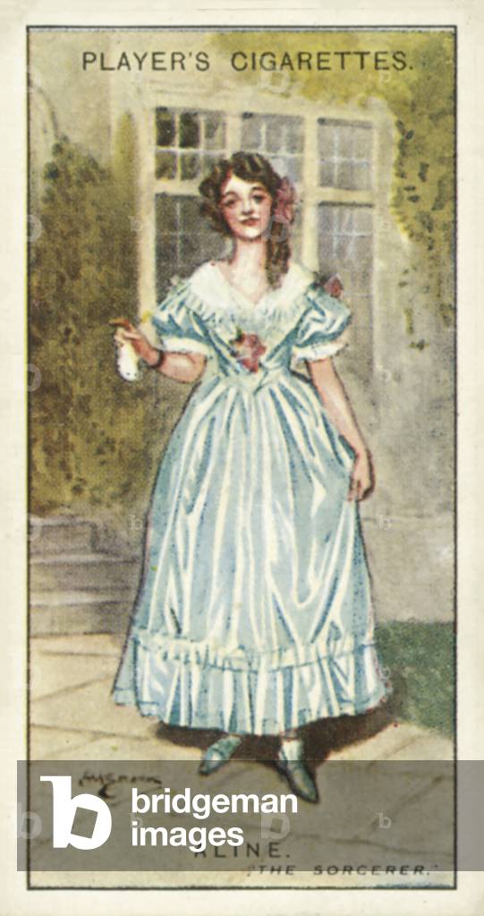 Gilbert and Sullivan, Aline, The Sorcerer (colour litho)