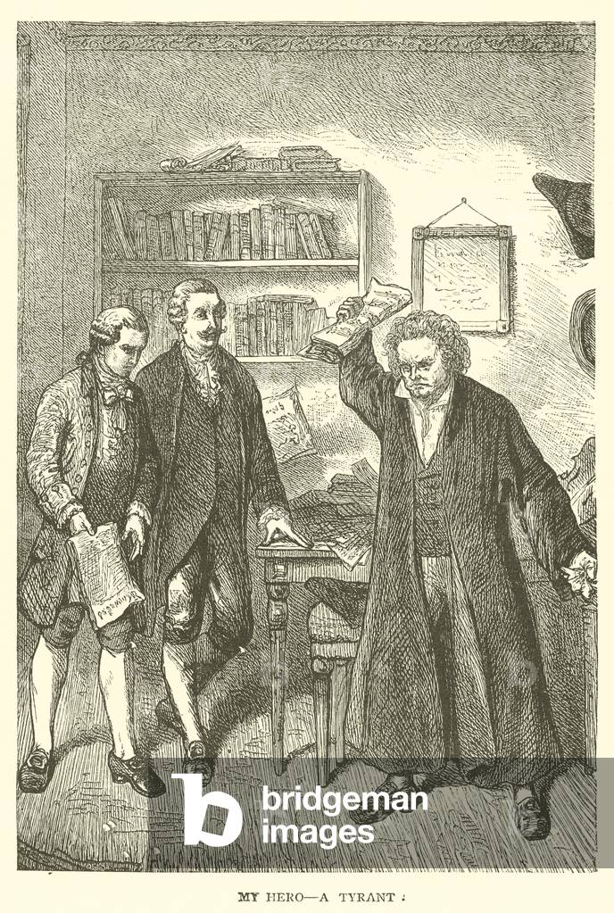 My Hero, A Tyrant (engraving)