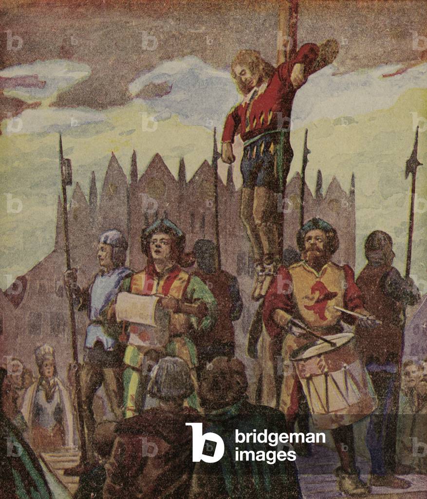 Klaus Störtebeker (colour litho)