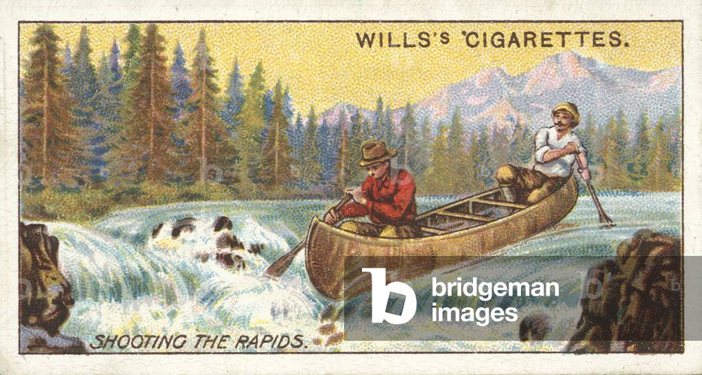 Canada, Shooting the Rapids (chromolitho)