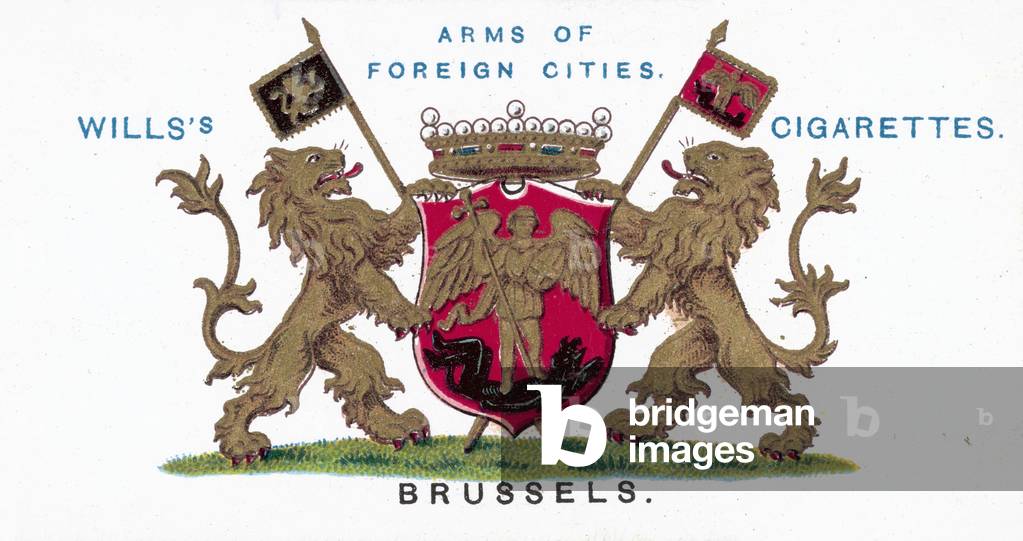 Arms of Brussels (chromolitho)