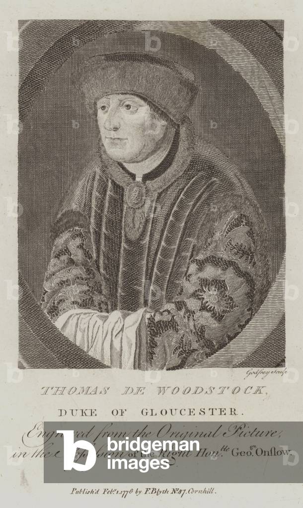 Thomas De Woodstock, Duke Of Gloucester (engraving)