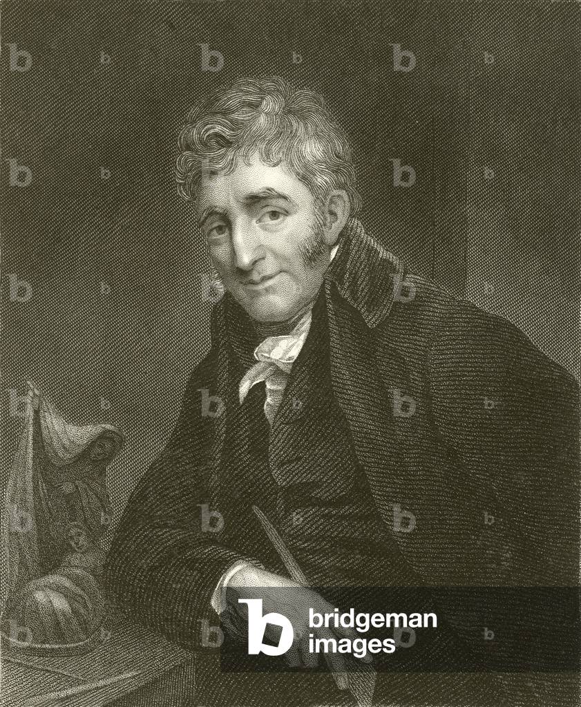 Portrait of Nollekens (engraving)