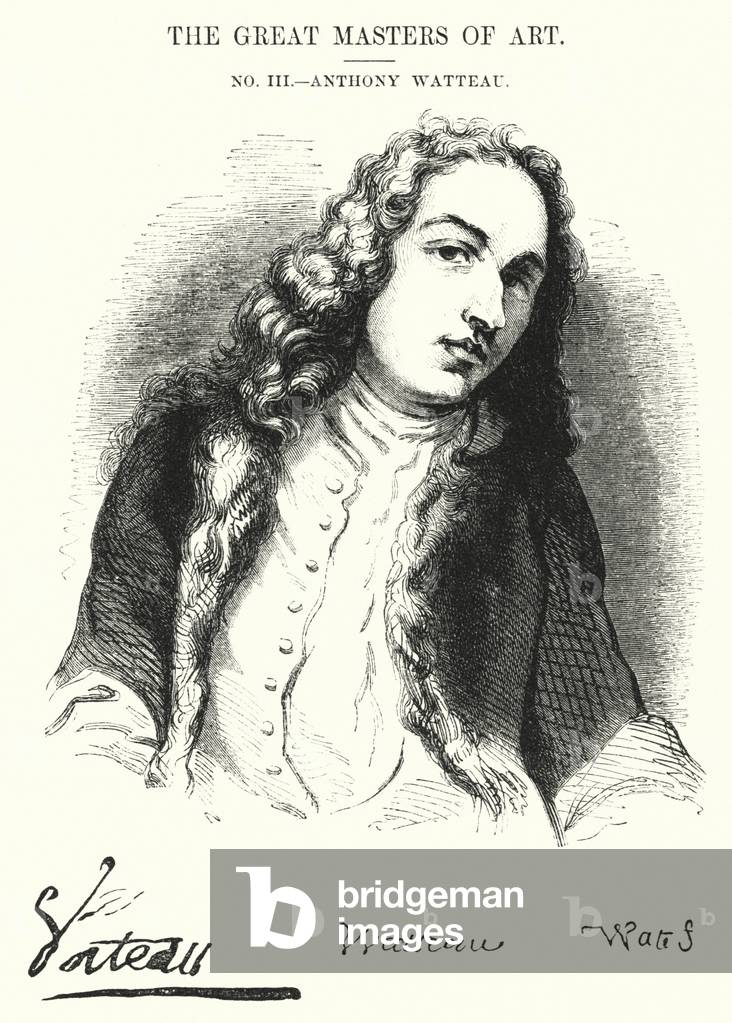 The Great Masters of Art, Anthony Watteau (engraving)