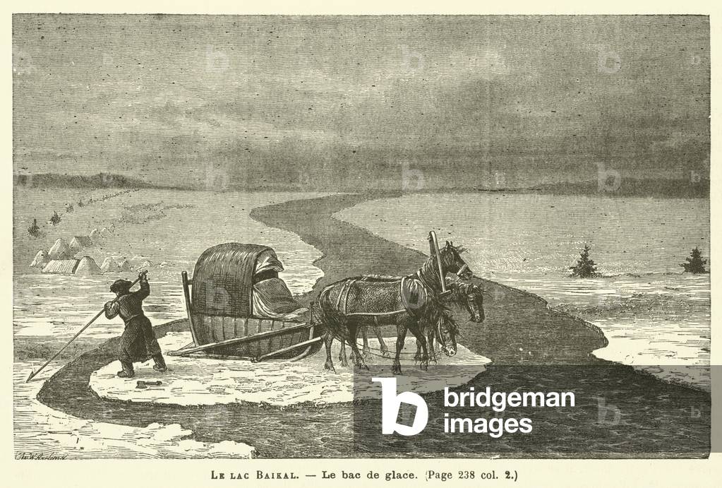 Le Lac Baikal (engraving)