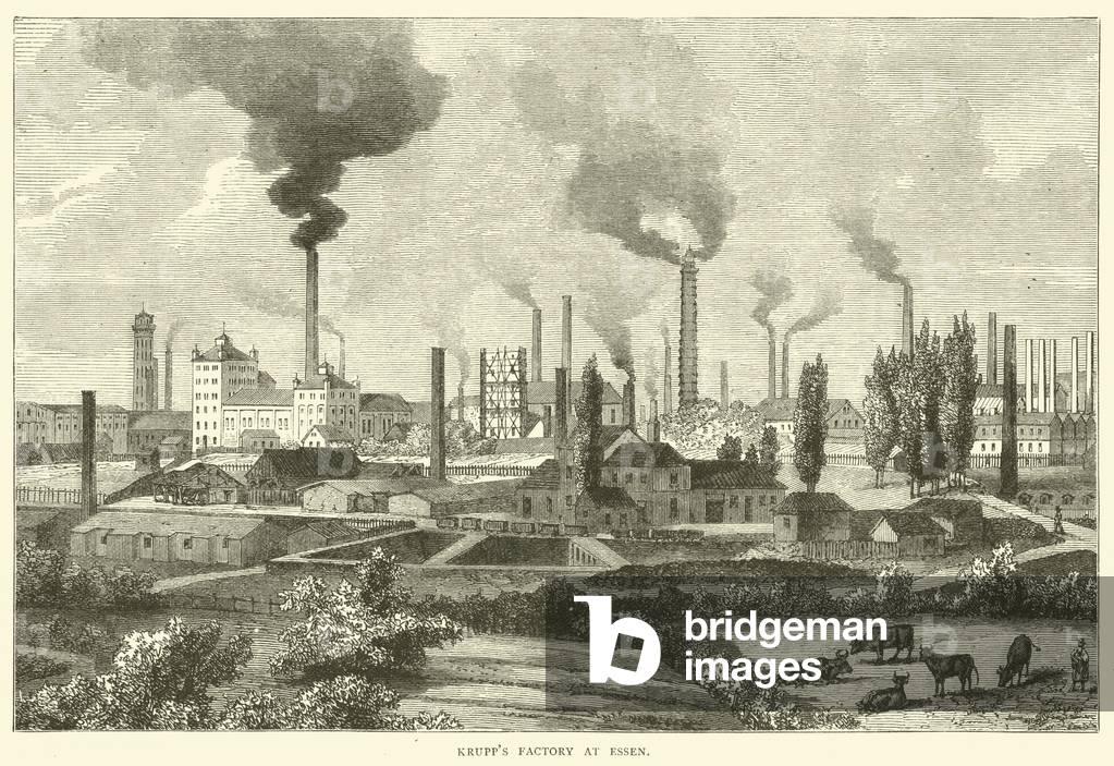 Krupp's Factory at Essen (engraving)