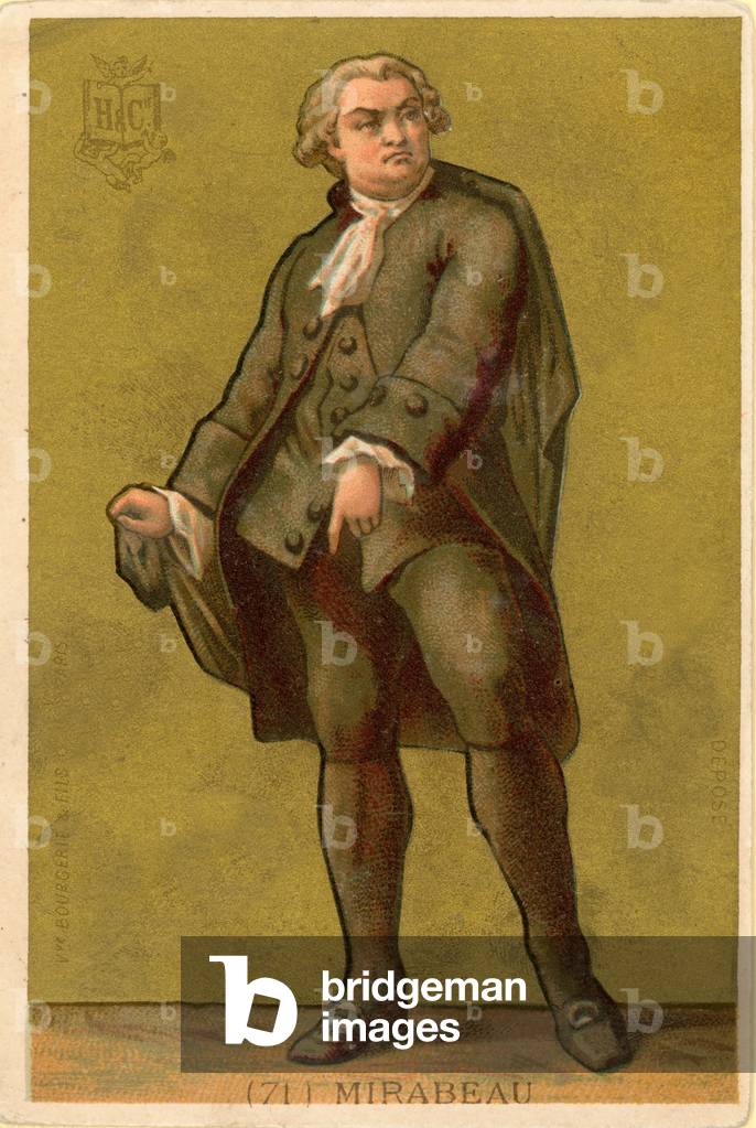 Comte de Mirabeau (chromolitho)