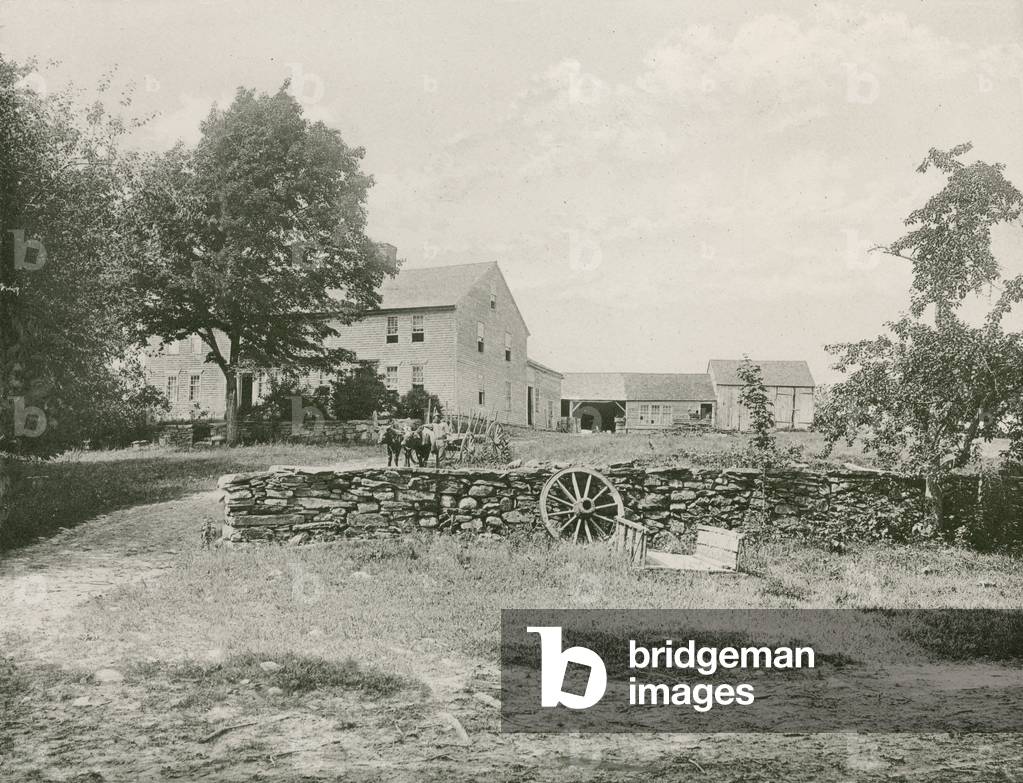 House of General Israel Putnam, Pomfret (photogravure)