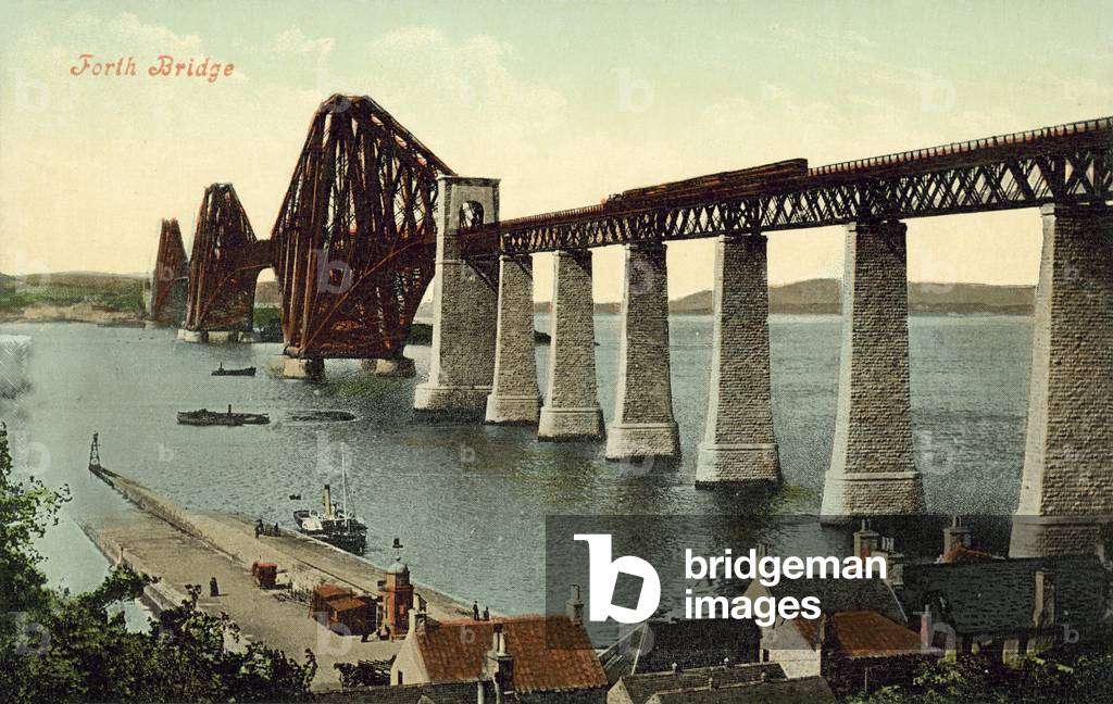 Forth Bridge (colour photo)