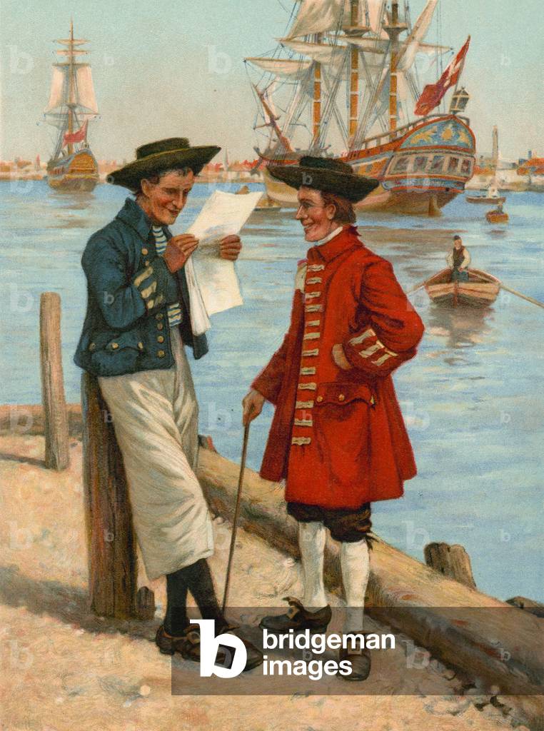Good news of the boy (chromolitho)