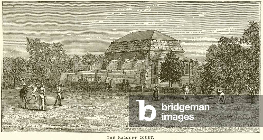 The Racquet Court (engraving)