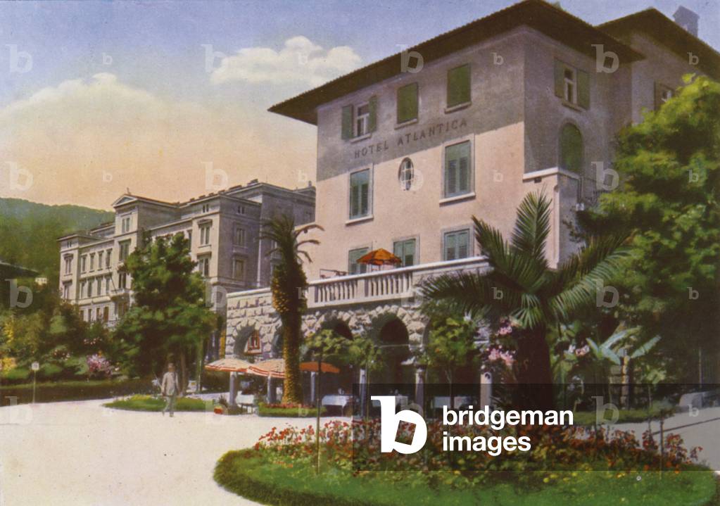 Abbazia, now Opatija in Croatia: Hotel Regina, ex Stephanie, ed Hotel Atlantica (photo)