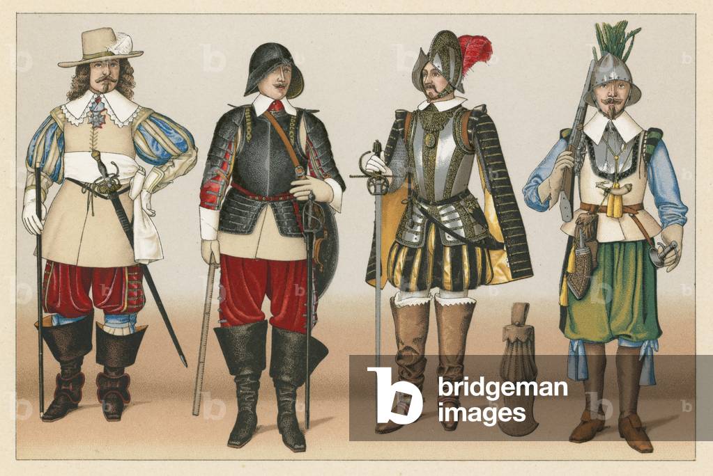 France XVI-XVIIth Cent Costume