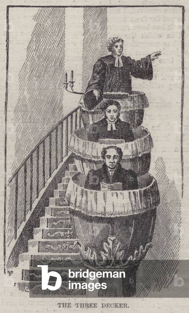 The three decker (litho)
