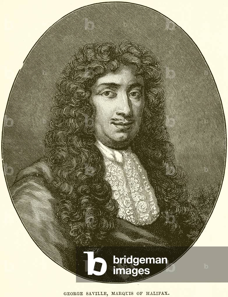 George Saville, Marquis of Halifax (engraving)
