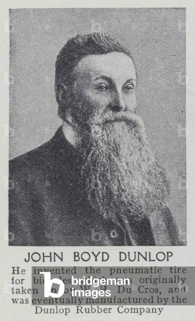 John Boyd Dunlop (b/w photo)