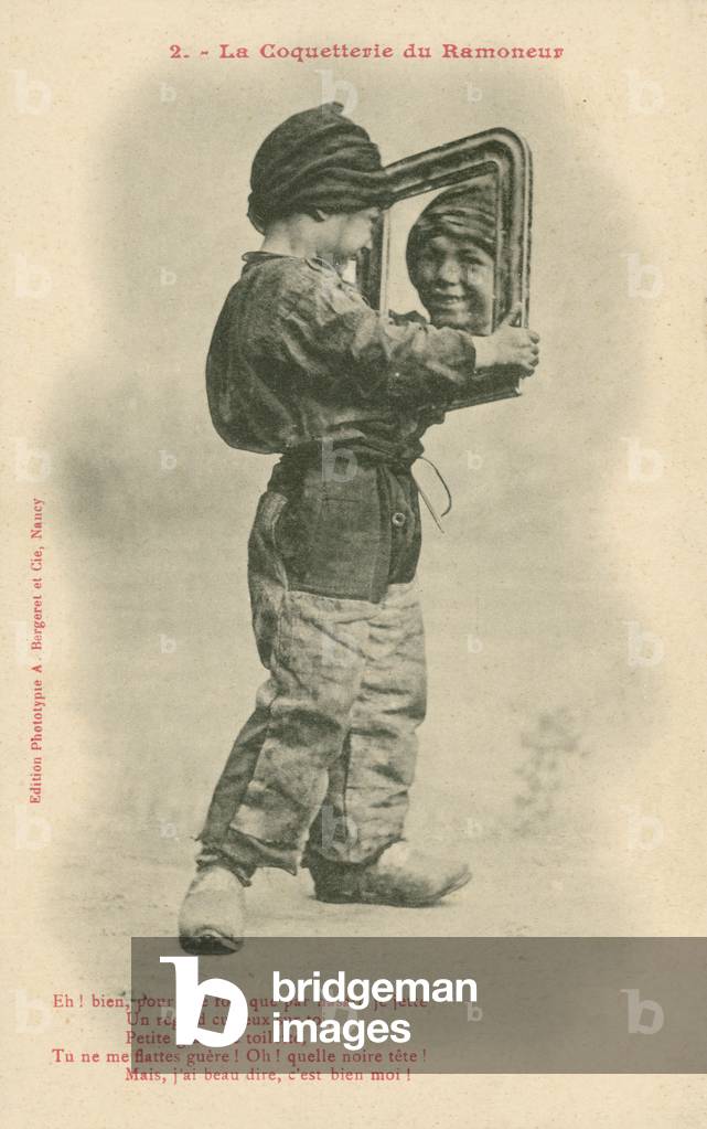 Chimneysweep (b/w photo)