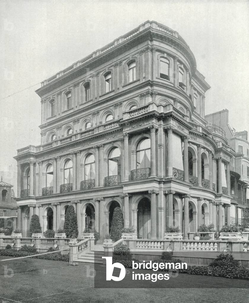 Hamilton Place, Mr. Leopold de Rothschild's House (Number Five) (b/w photo)