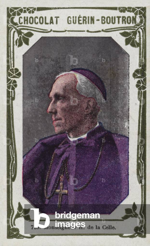 Monseigneur H de la Celle (coloured photo)