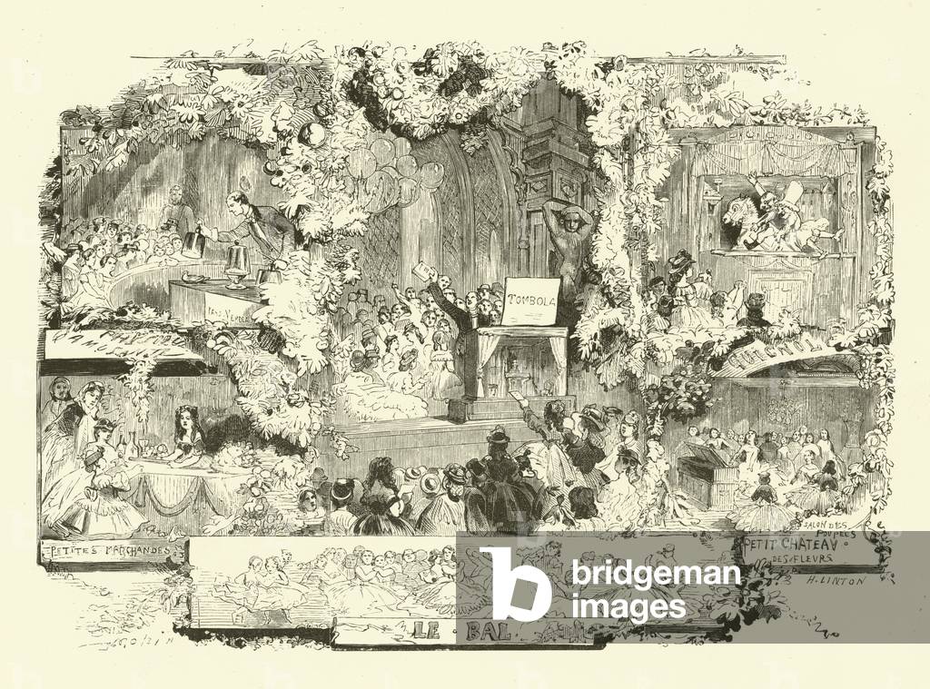 Scenes of Parisian life (engraving)