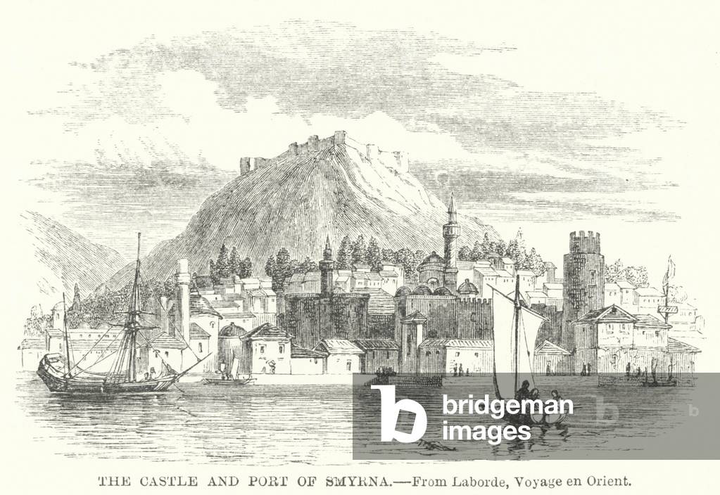 The Castle and Port of Smyrna (engraving)