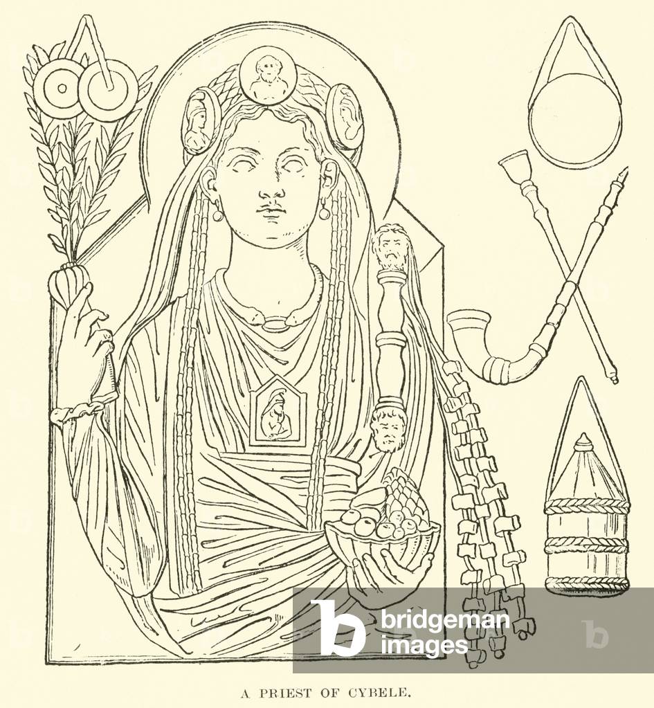A Priest of Cybele (engraving)