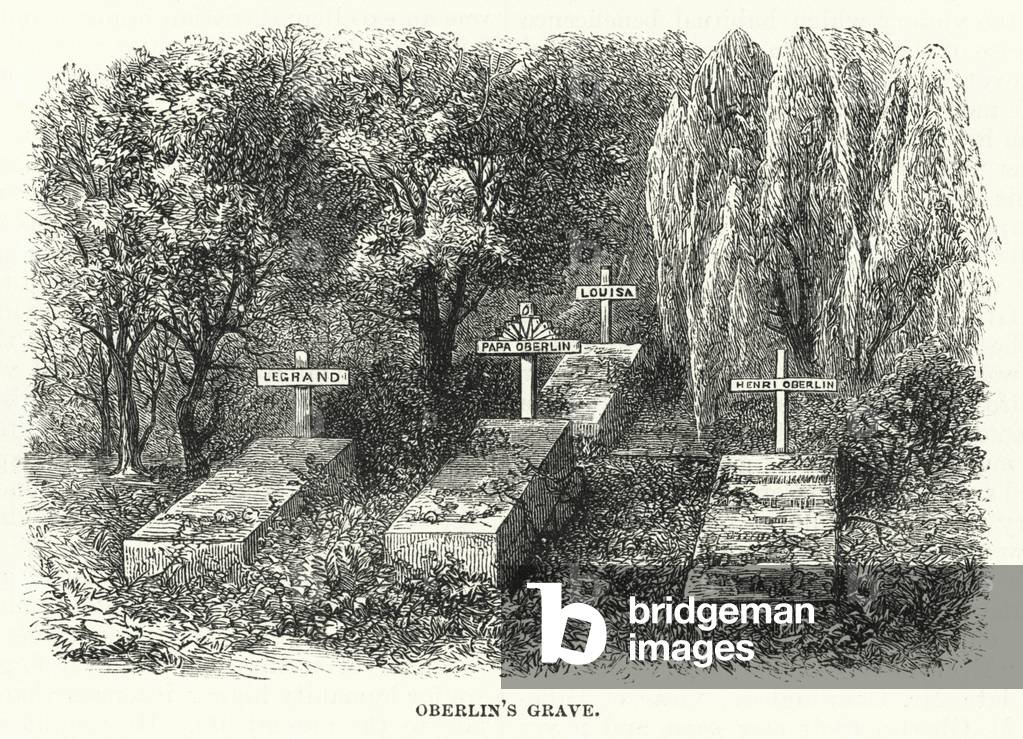 Oberlin's Grave (engraving)