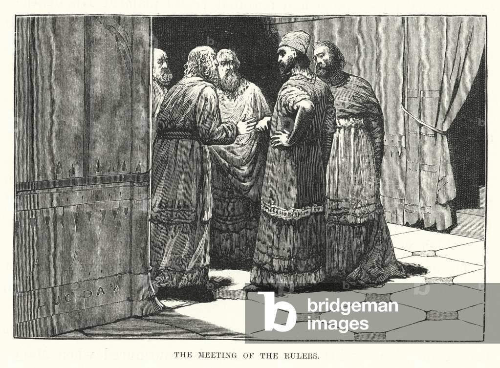The Meeting of the Rulers (engraving)