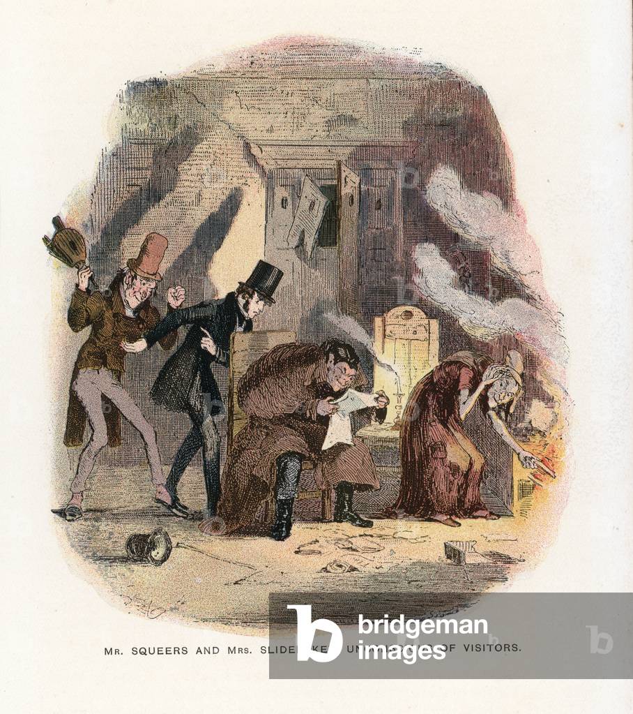 Immagine di Libro "Illustrazione per Nicholas Nickleby", 20th Secolo di Hablot Knight Browne