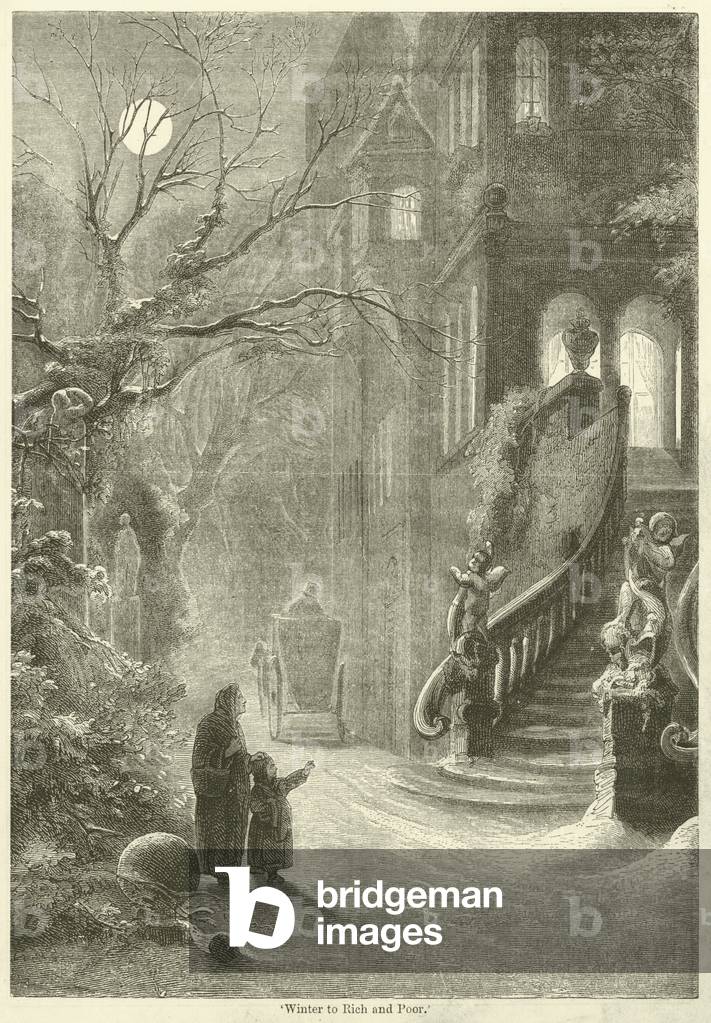 Winter to Rich and Poor (engraving)