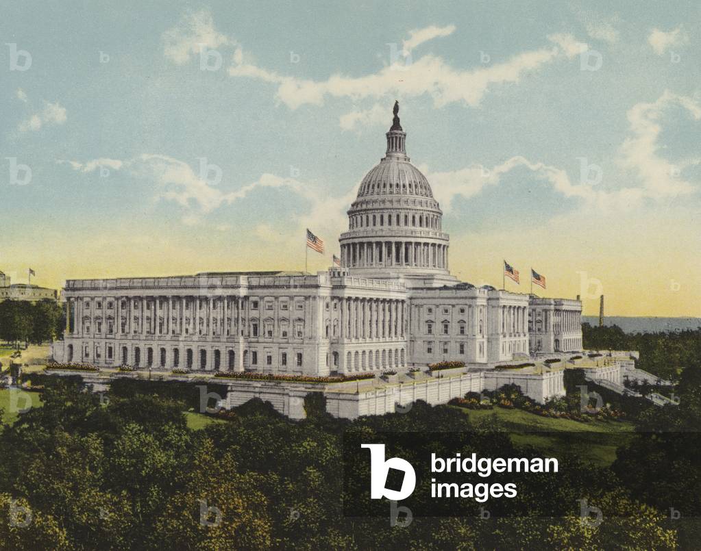 Washington DC: The Capitol from the West (photo)