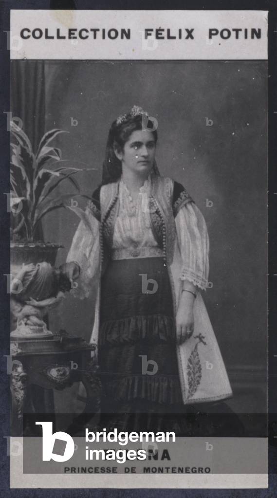 Milena, Princesse De Montenegro (1847) (b/w photo)