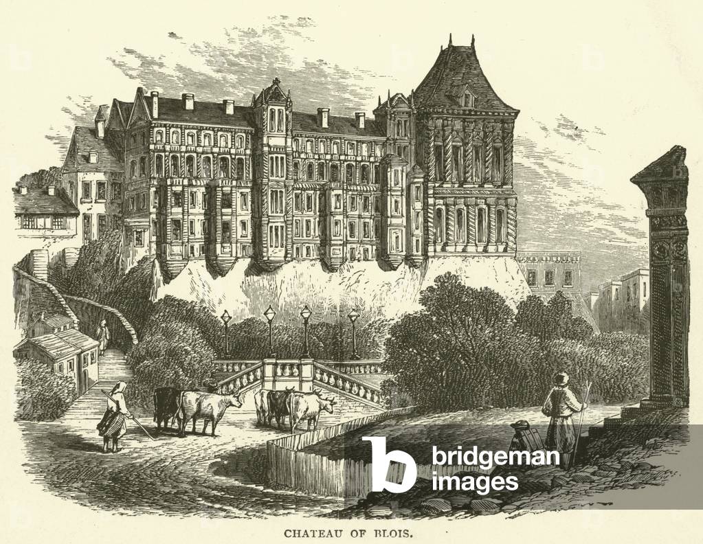 Chateau of Blois (engraving)