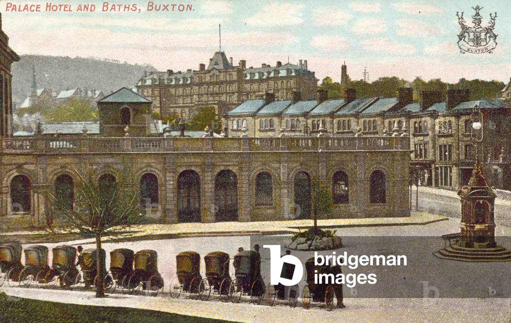 Palace Hotel and Baths, Buxton (colour photo)