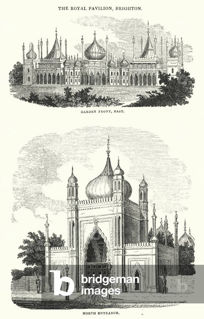 The Royal Pavilion, Brighton (engraving)