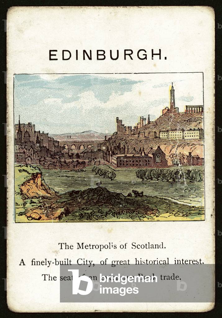 Edinburgh (colour litho)