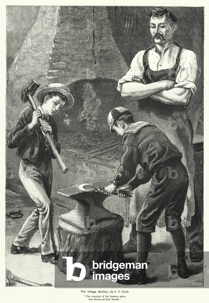 The Village Smithy (engraving)