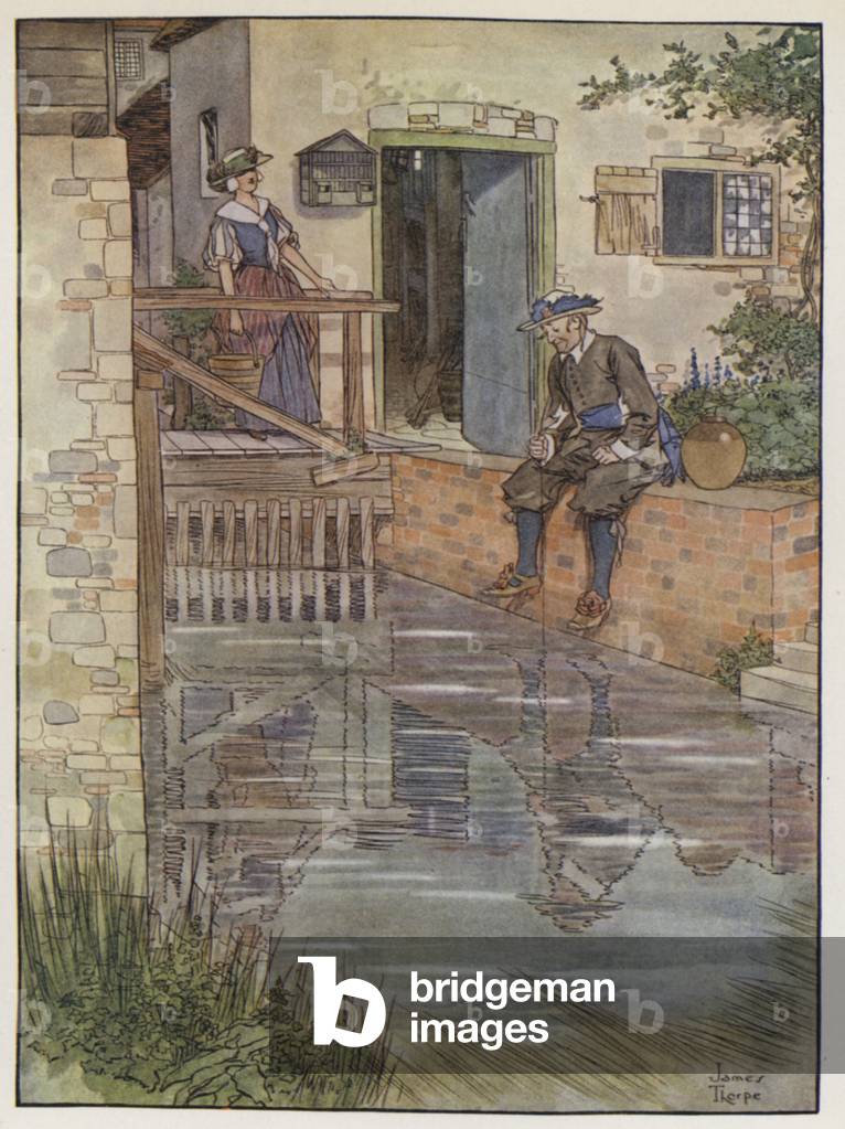 Illustration for The Compleat Angler by Izaak Walton