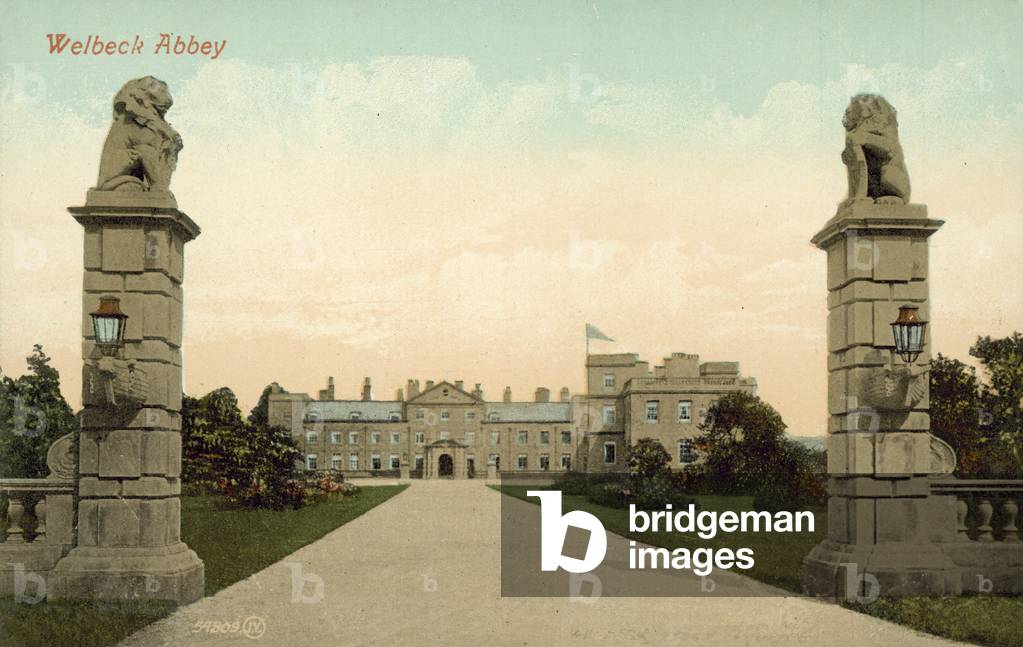 Welbeck Abbey, Nottinghamshire (colour photo)