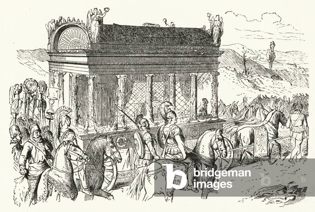 Triumphs, Burial of Alexander the Great (engraving)