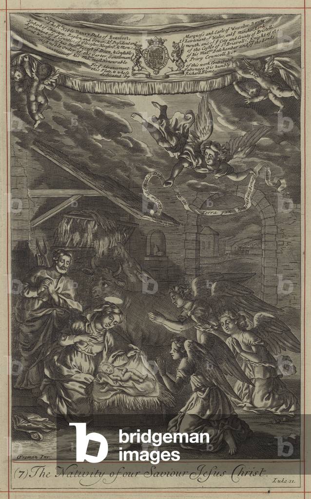 The Nativity of our Saviour Jesus Christ (engraving)