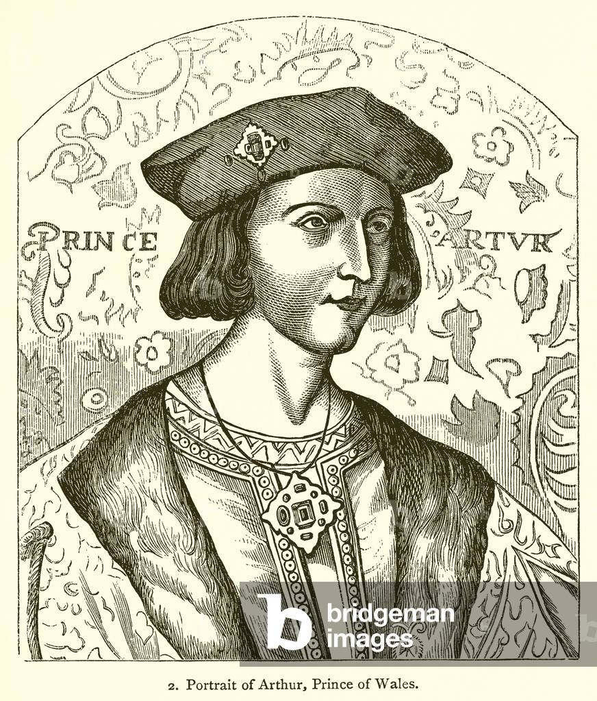 Portrait of Arthur, Prince of Wales (engraving)