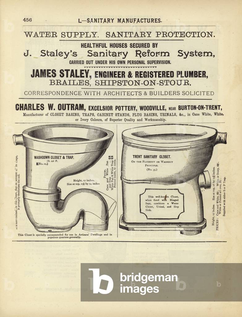 Page from The Architect's, Surveyor's and Engineer's Compendium 1892 (engraving)