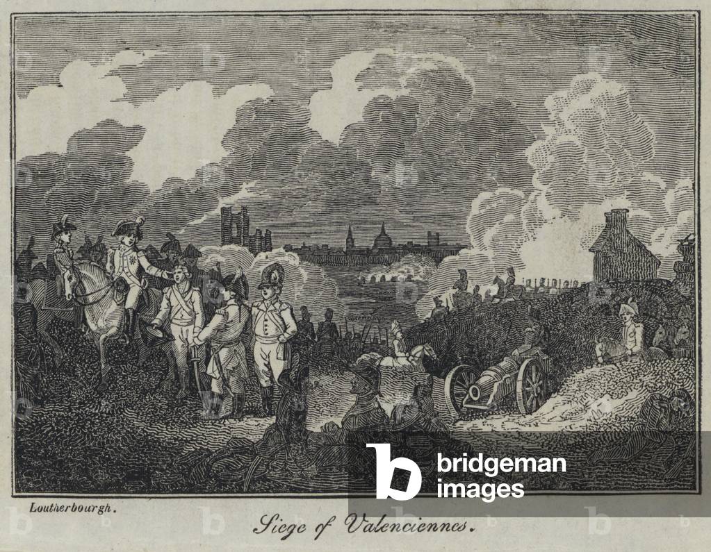 Siege of Valenciennes (engraving)